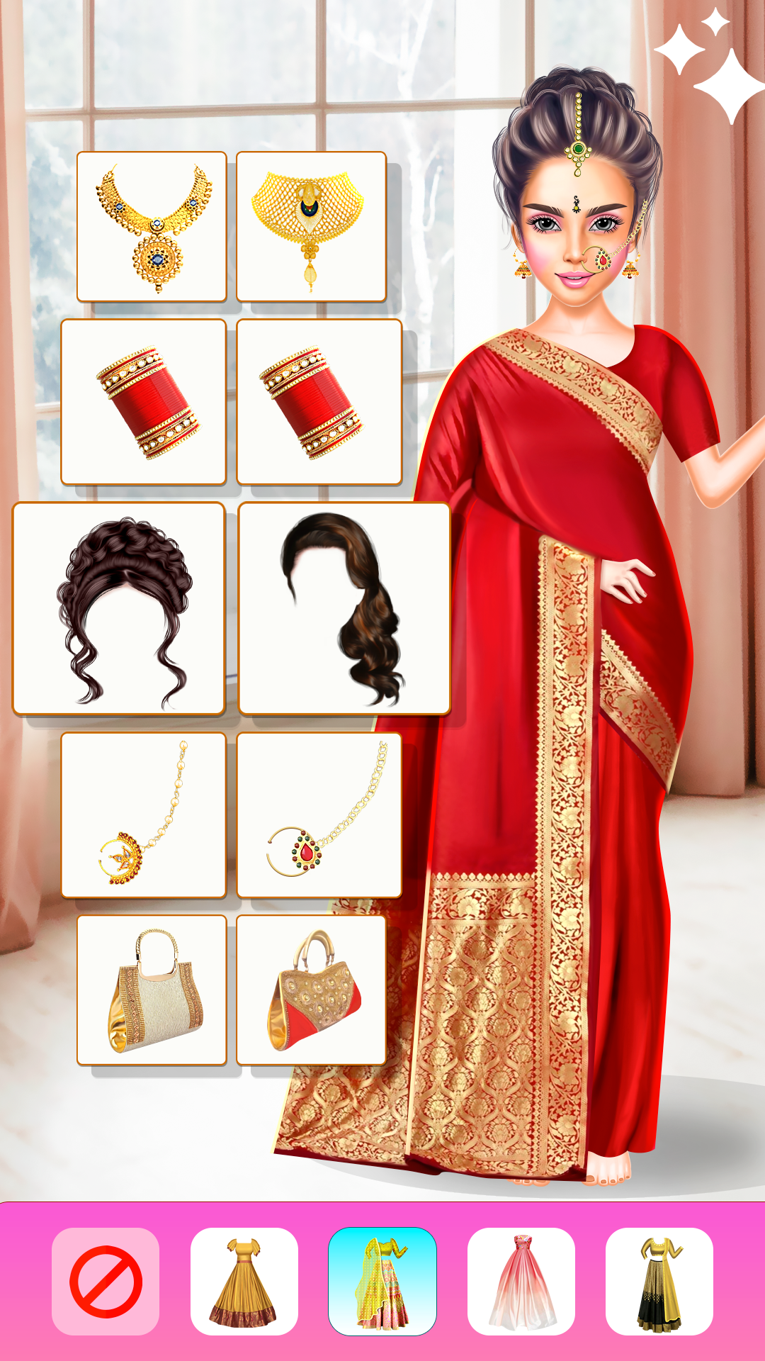 Indian Wedding Dress-up Screenshot 2