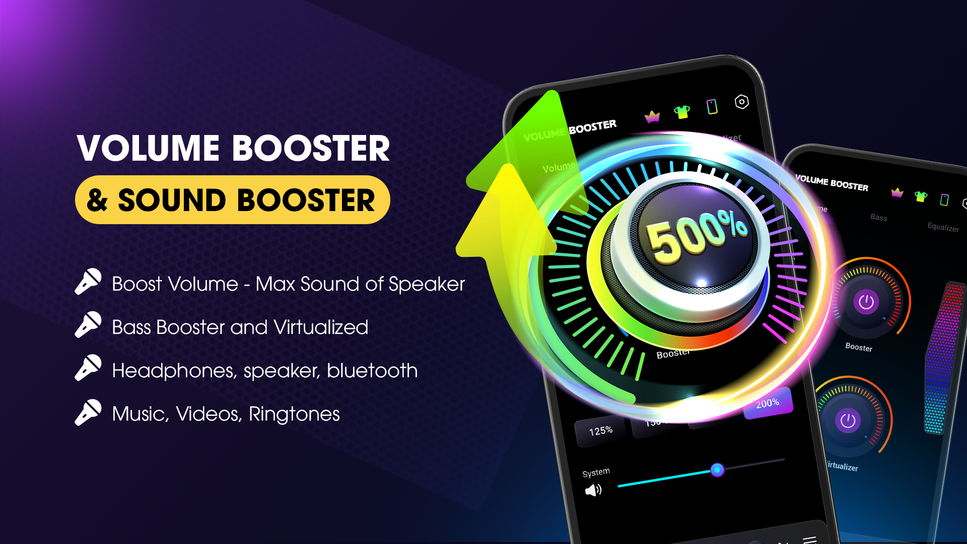 Volume Booster & Sound Booster Screenshot 1