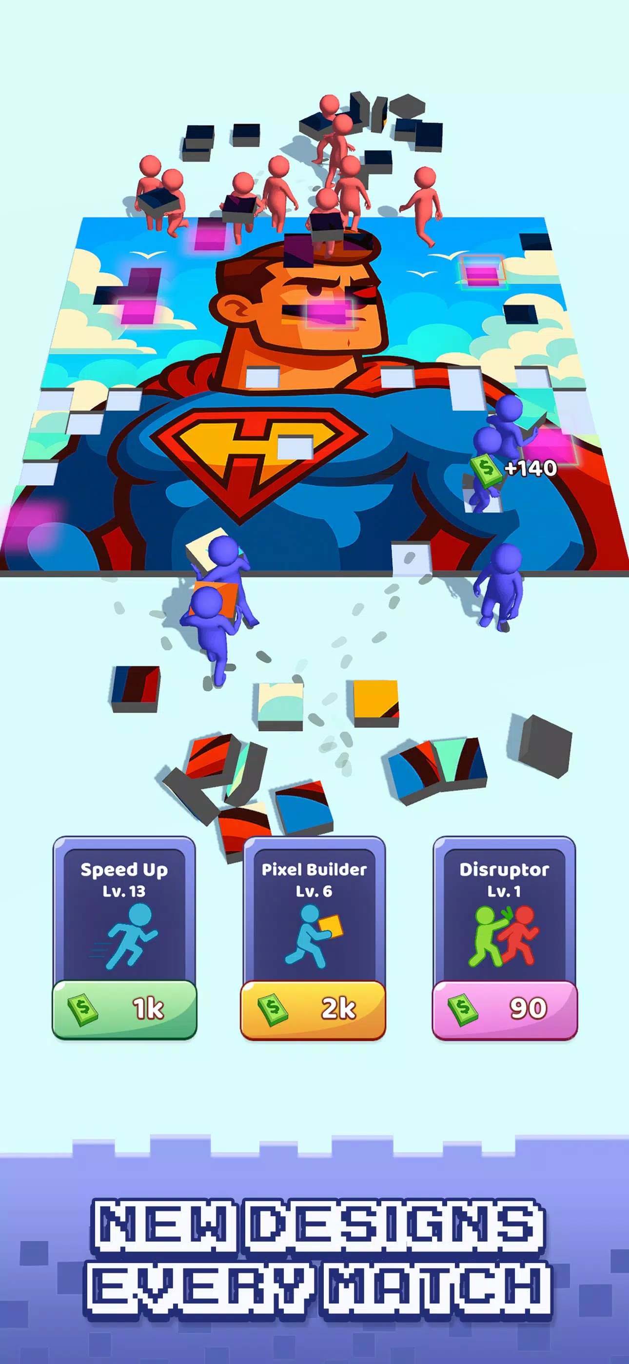 Pixel Puzzle Clash: Art Wars Screenshot 2