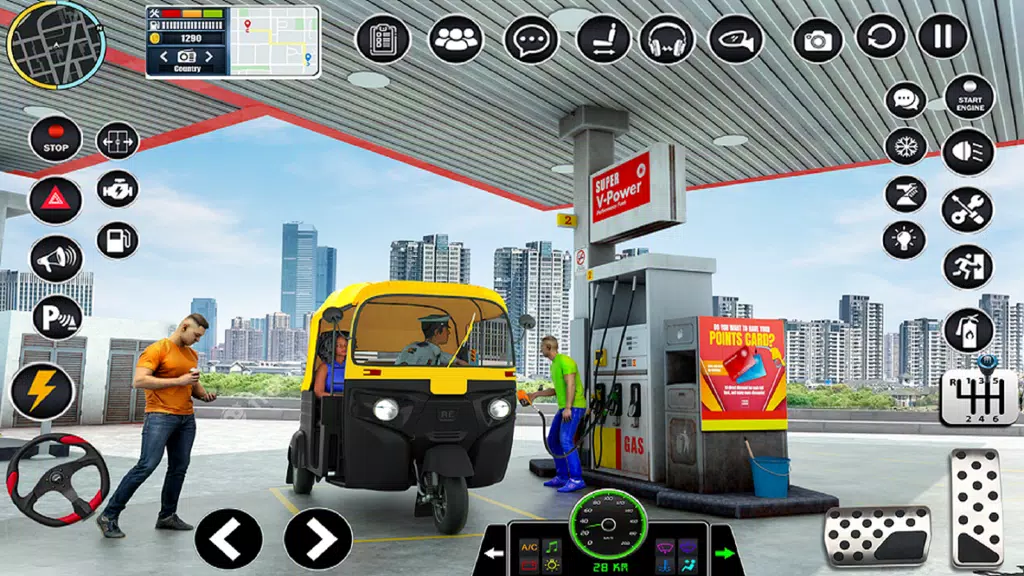 Tuk Tuk Auto Rickshaw Games 3D Screenshot 4