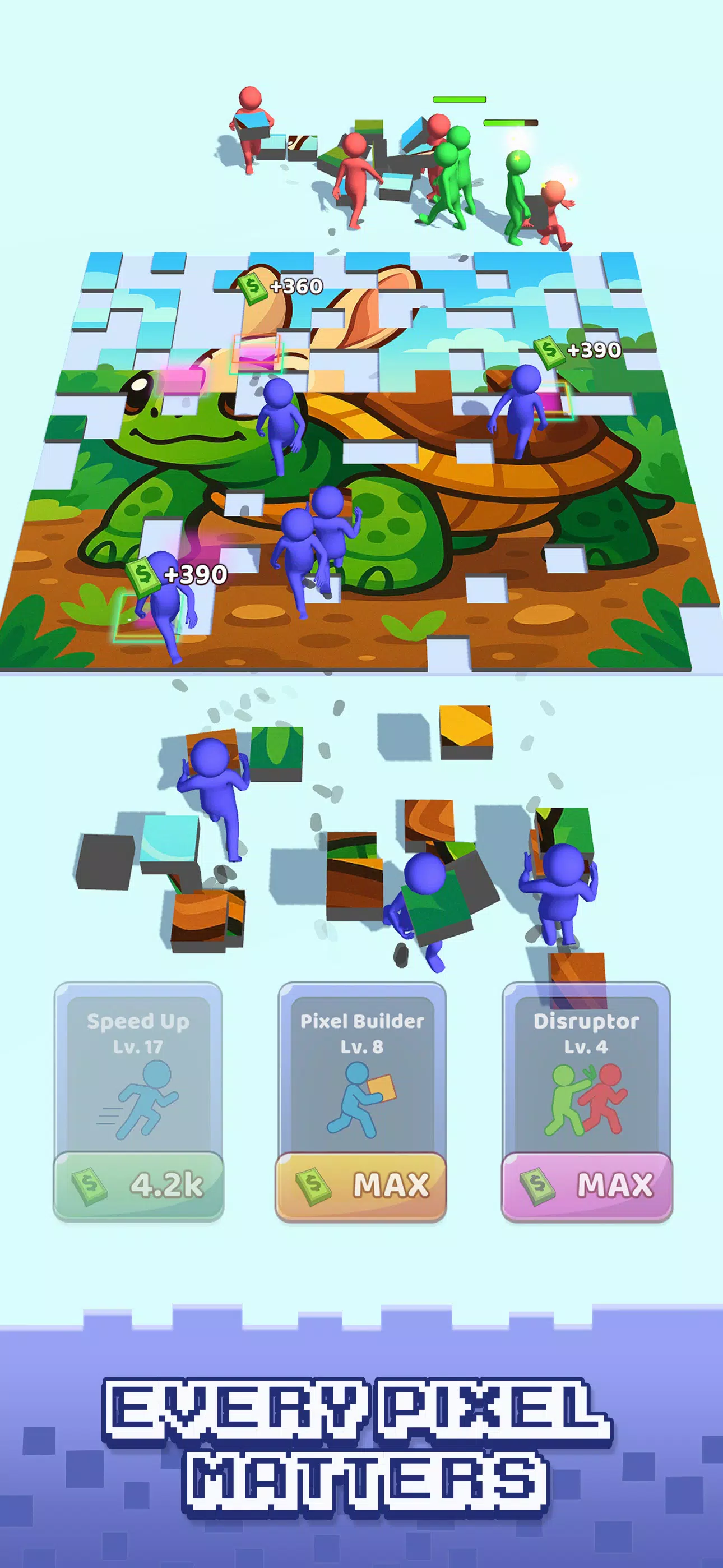 Pixel Puzzle Clash: Art Wars Screenshot 1