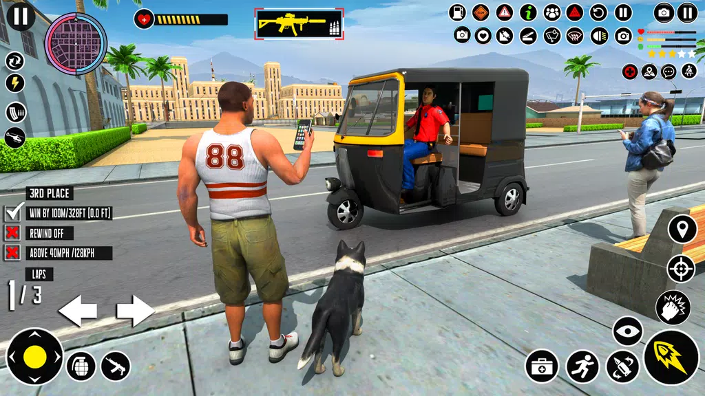 Tuk Tuk Auto Rickshaw Games 3D Screenshot 1