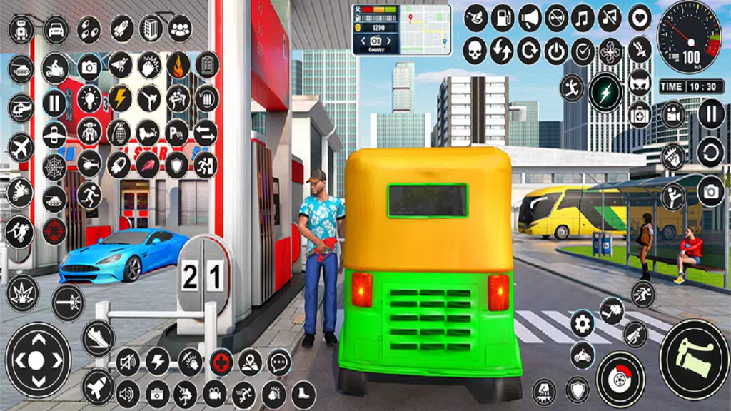 Tuk Tuk Auto Rickshaw Games 3D Screenshot 2