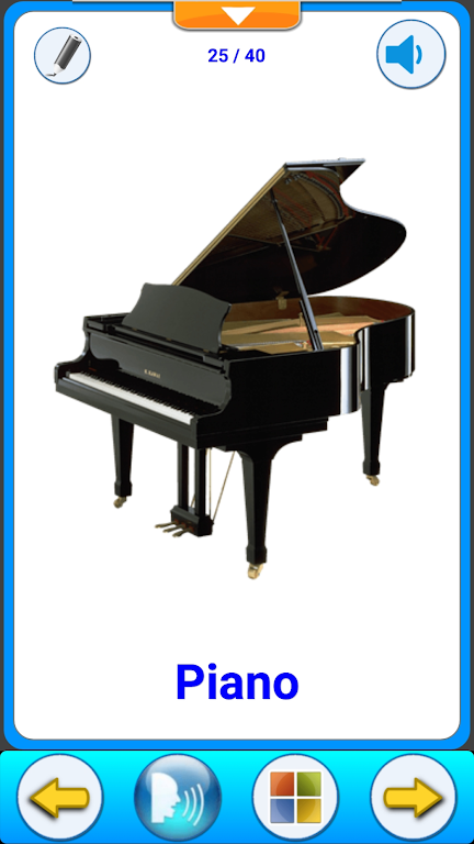 Musical Instruments Sounds Screenshot 2