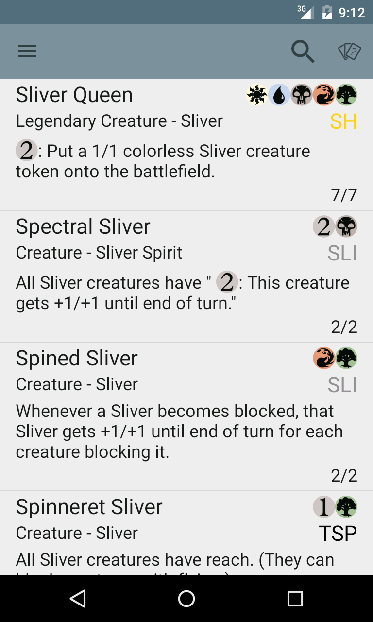 MTG Familiar Screenshot 2