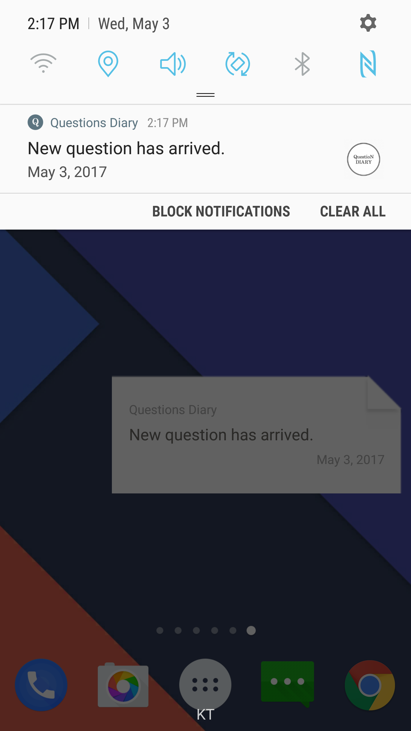 Questions Diary Screenshot 6