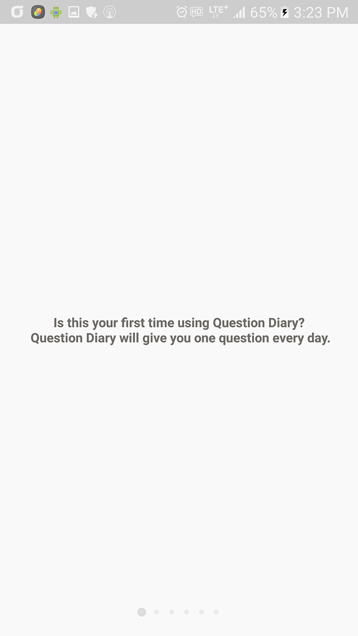 Questions Diary Screenshot 4