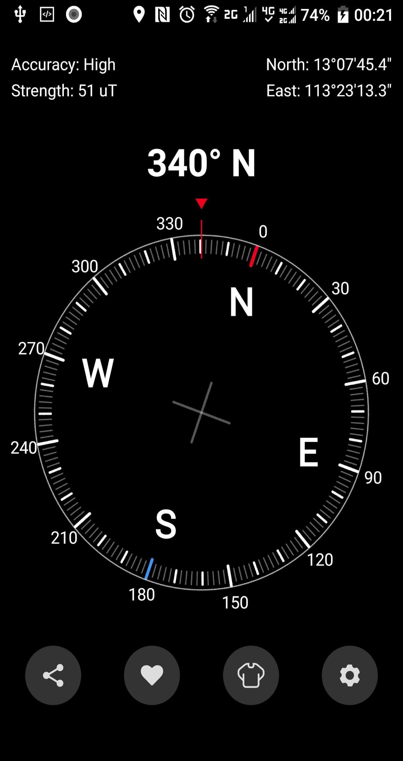 King Compass 2025 Screenshot 2