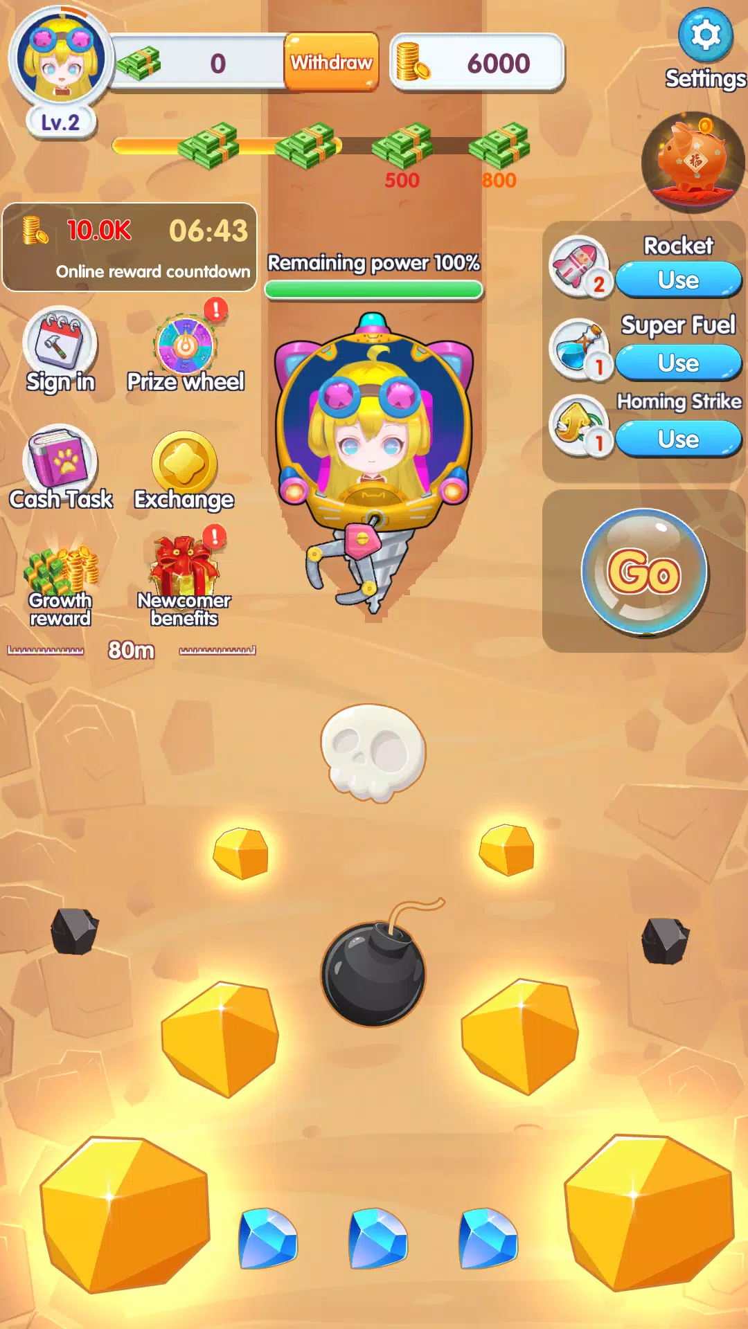 Miner Dig-dig Screenshot 8