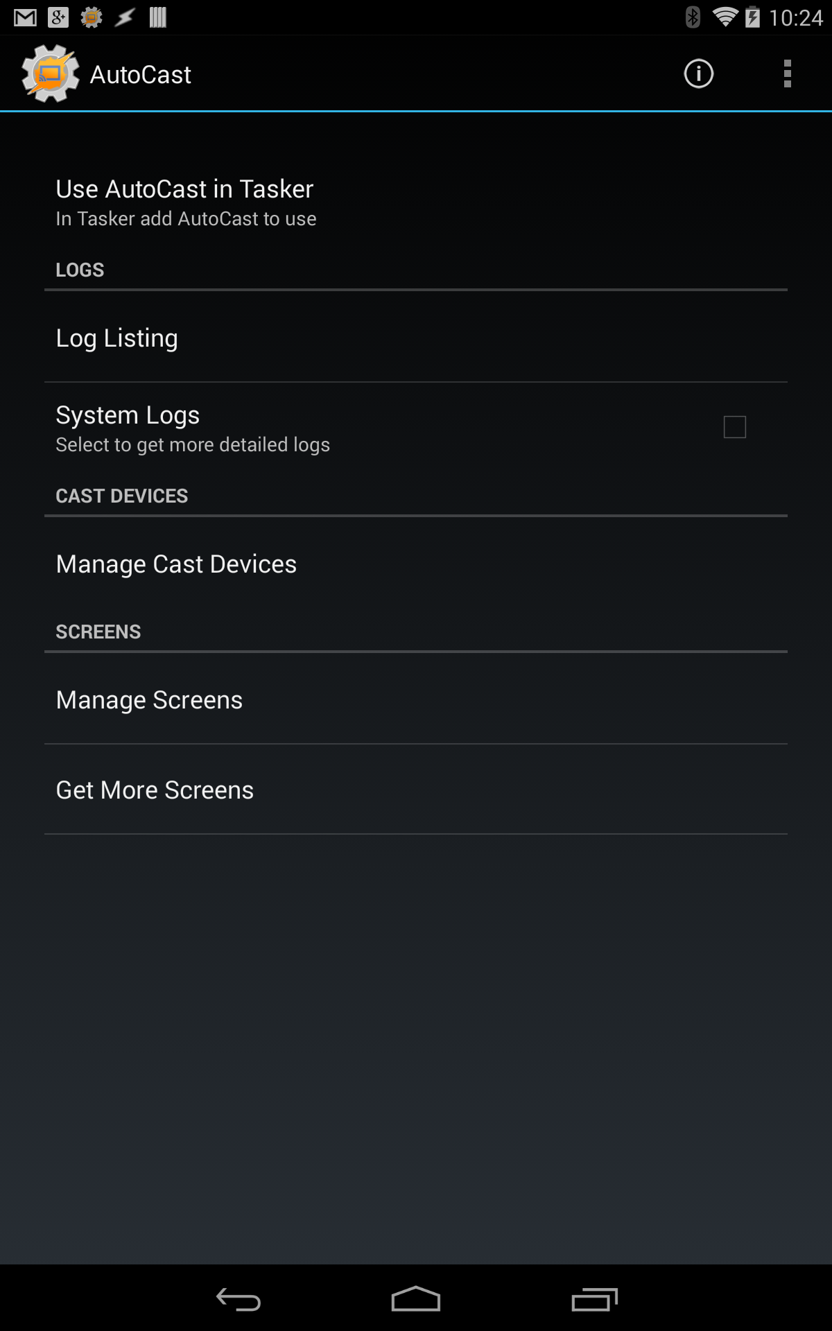AutoCast Screenshot 1