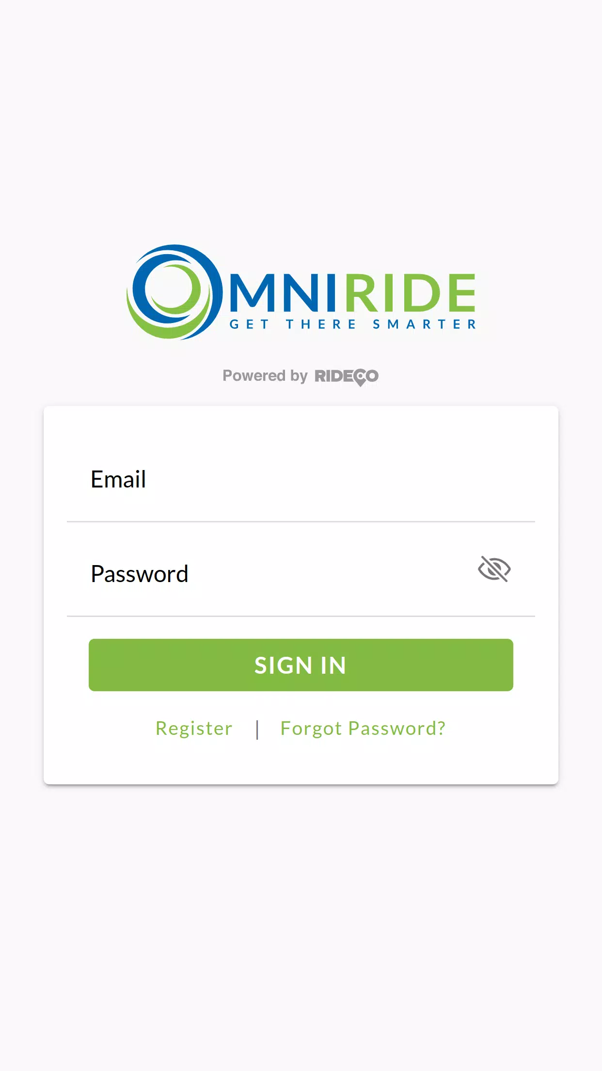 OmniRide Mobility Screenshot 2