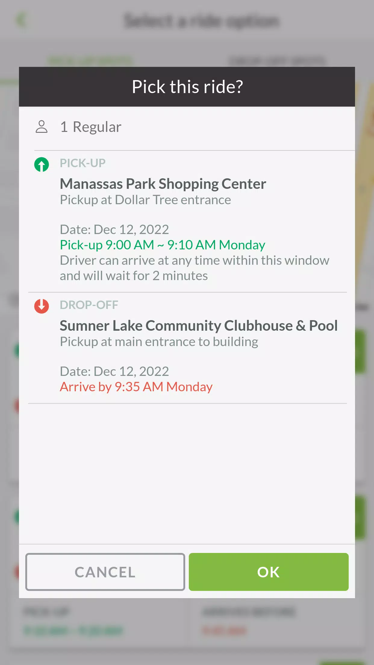 OmniRide Mobility Screenshot 5