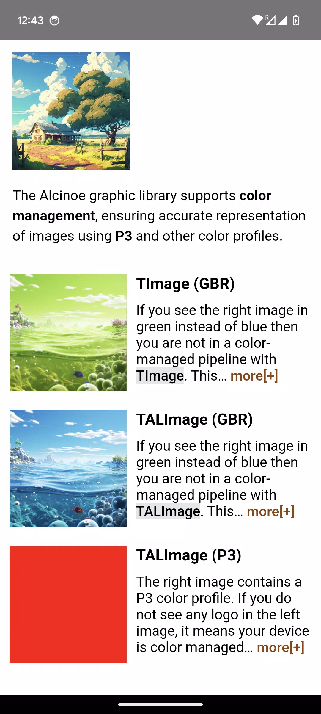Alcinoe Firemonkey Controls Screenshot 2