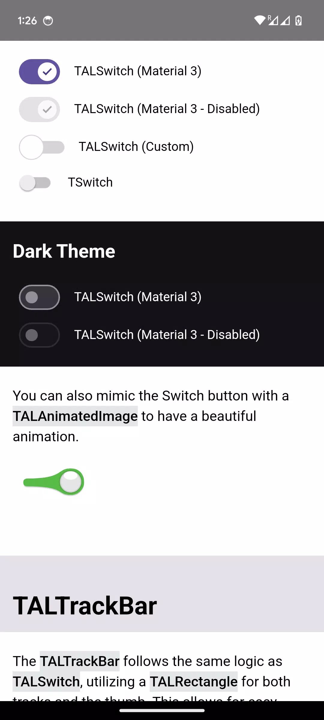 Alcinoe Firemonkey Controls Screenshot 6