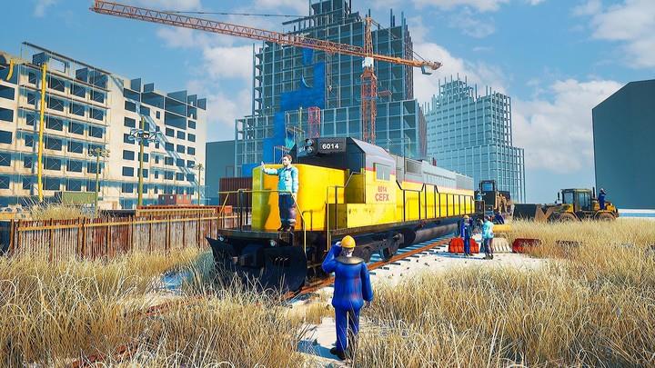 City Metro train Rail Game Screenshot 1