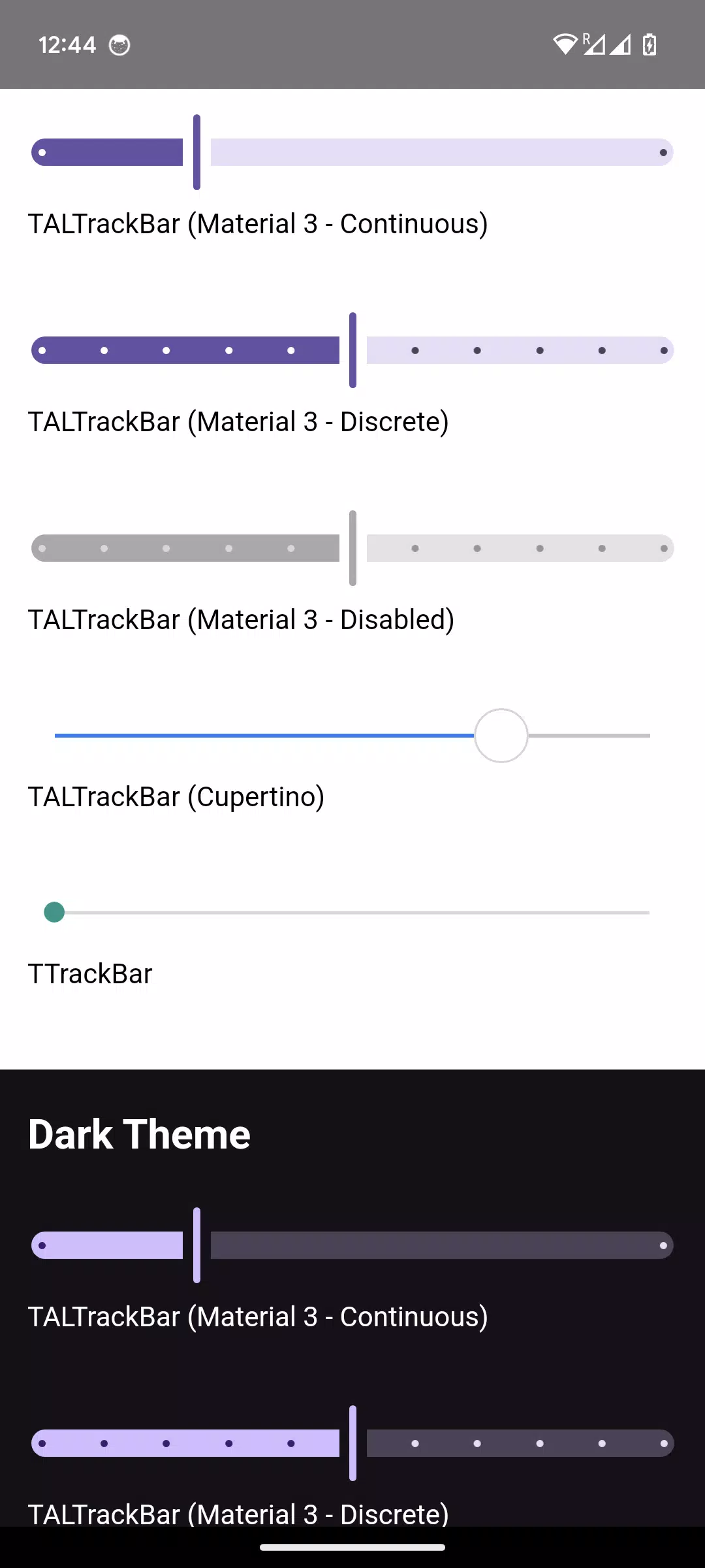 Alcinoe Firemonkey Controls Screenshot 3