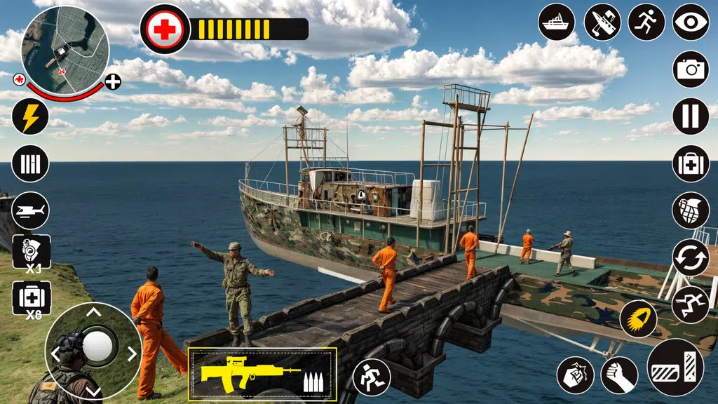 Army Prison Transport Ship Gam Screenshot 4