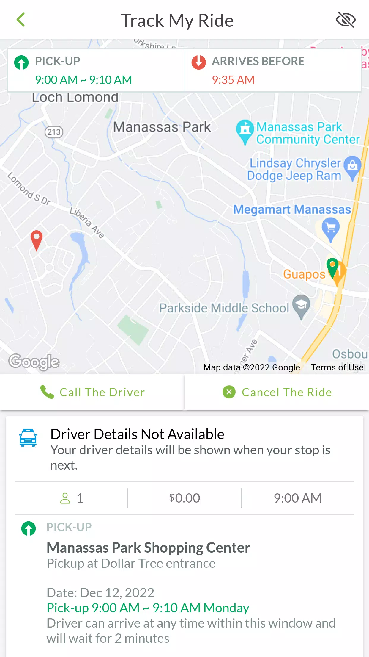 OmniRide Mobility Screenshot 6