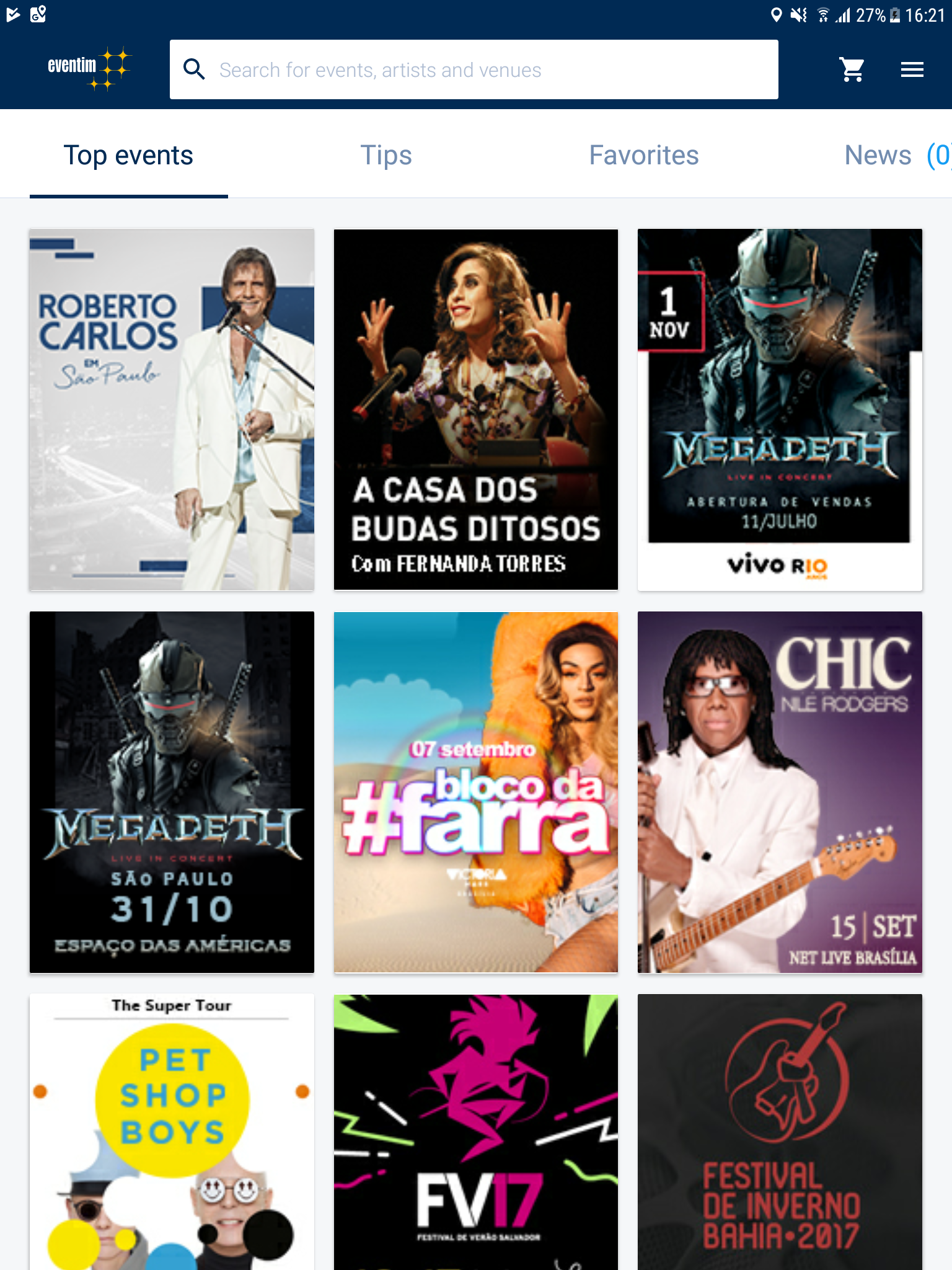 EVENTIM Brasil Screenshot 6