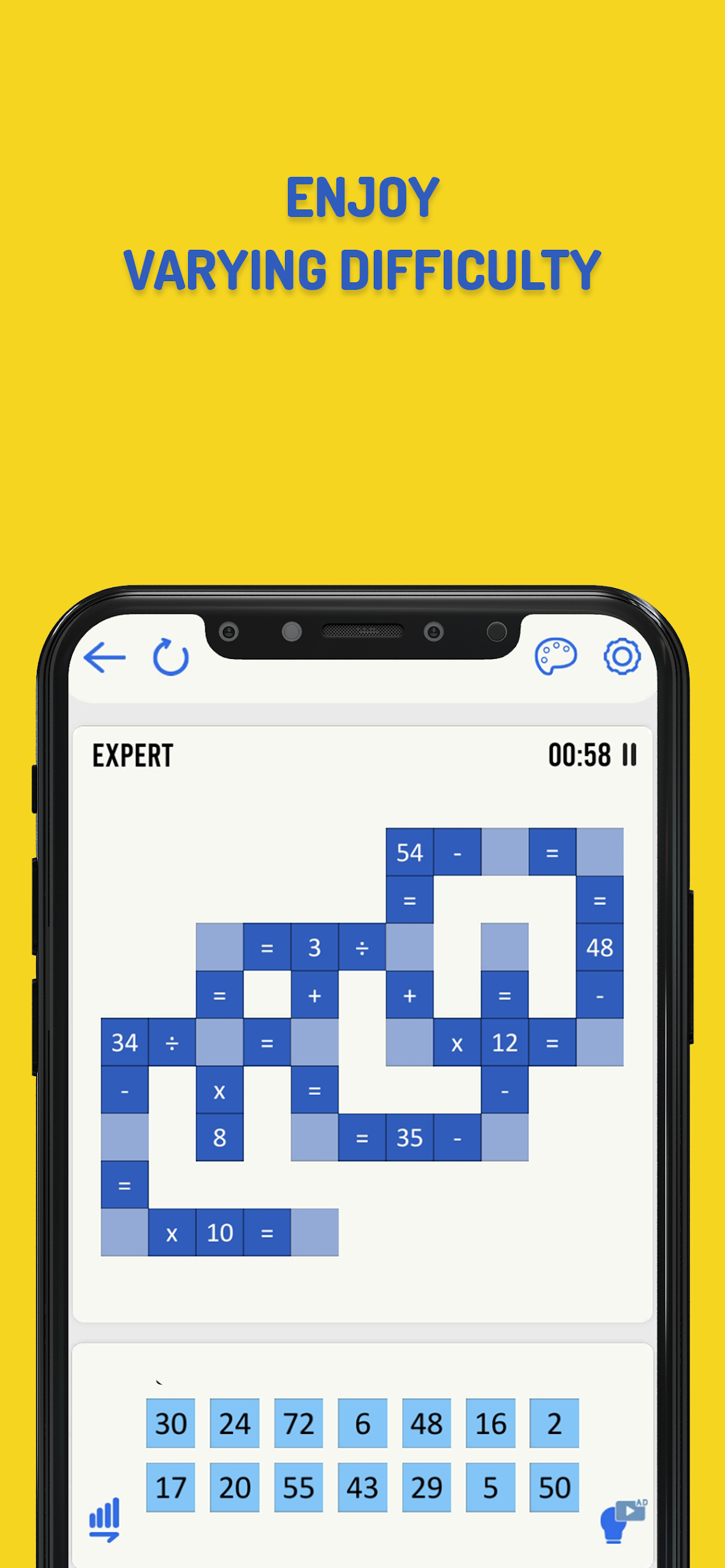 Math Crossmath Puzzle Screenshot 9