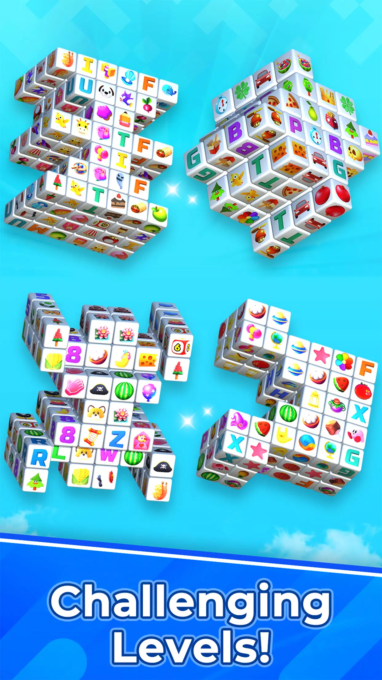 Cube Tile Match 3D Master Screenshot 5