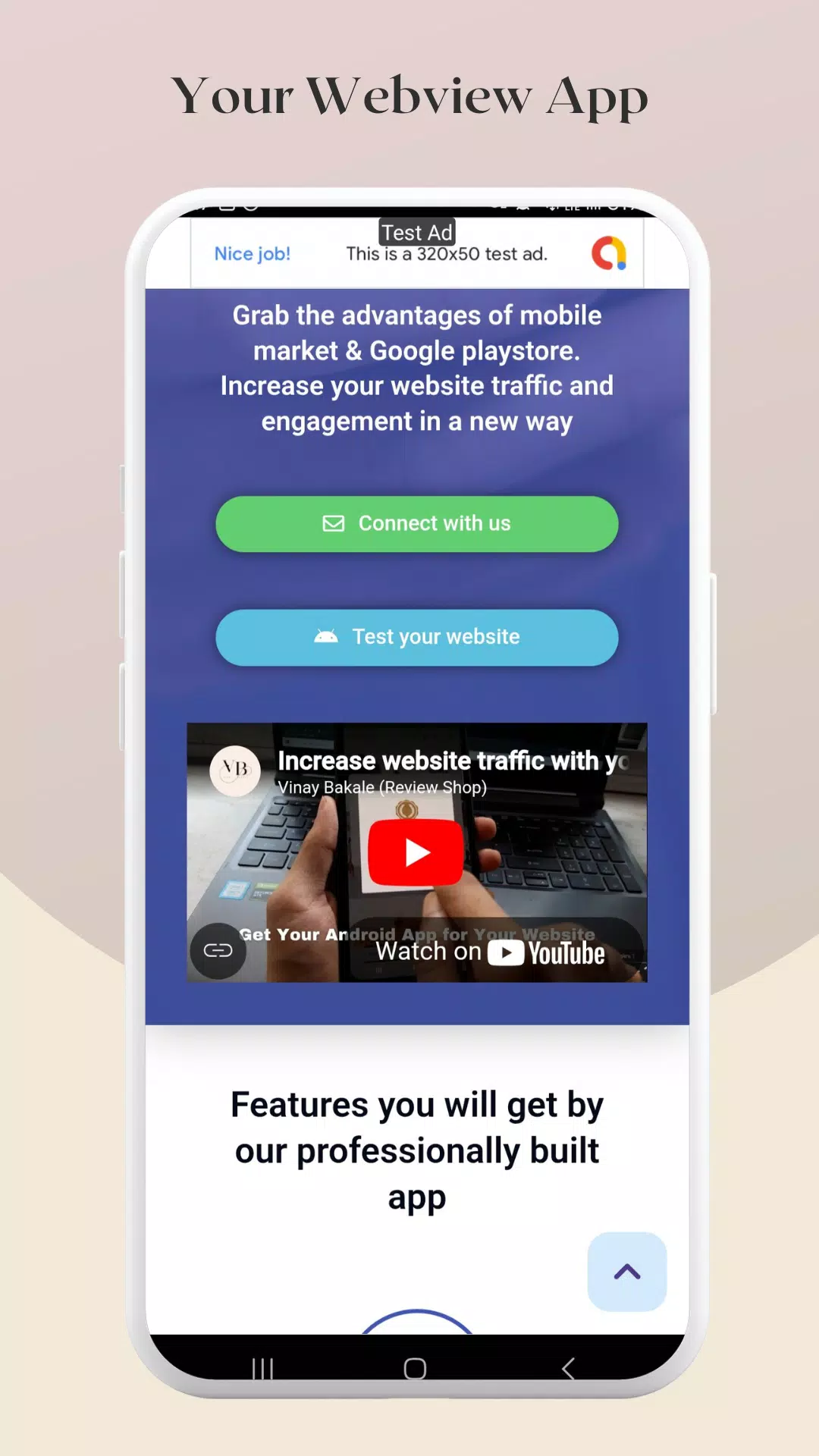 Convert Website Into App Screenshot 1
