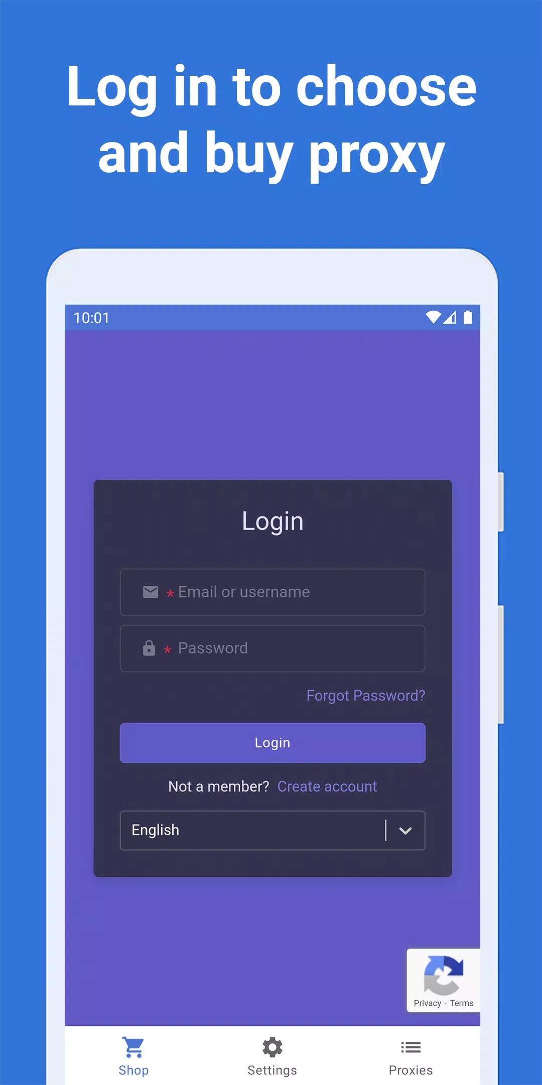 Proxy Client - No Root Screenshot 2