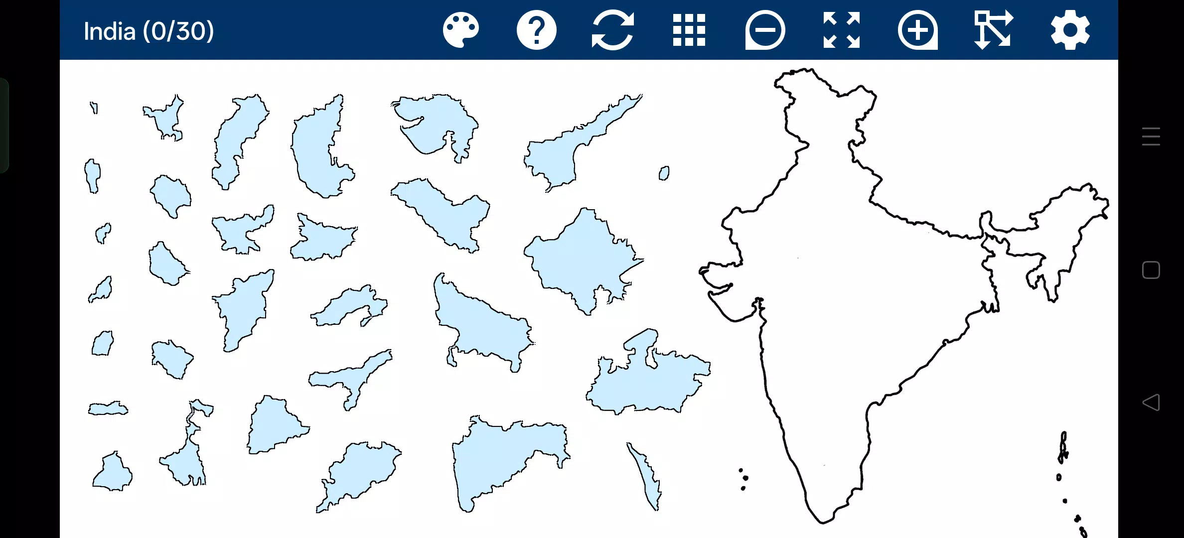 India Map Puzzle Screenshot 7