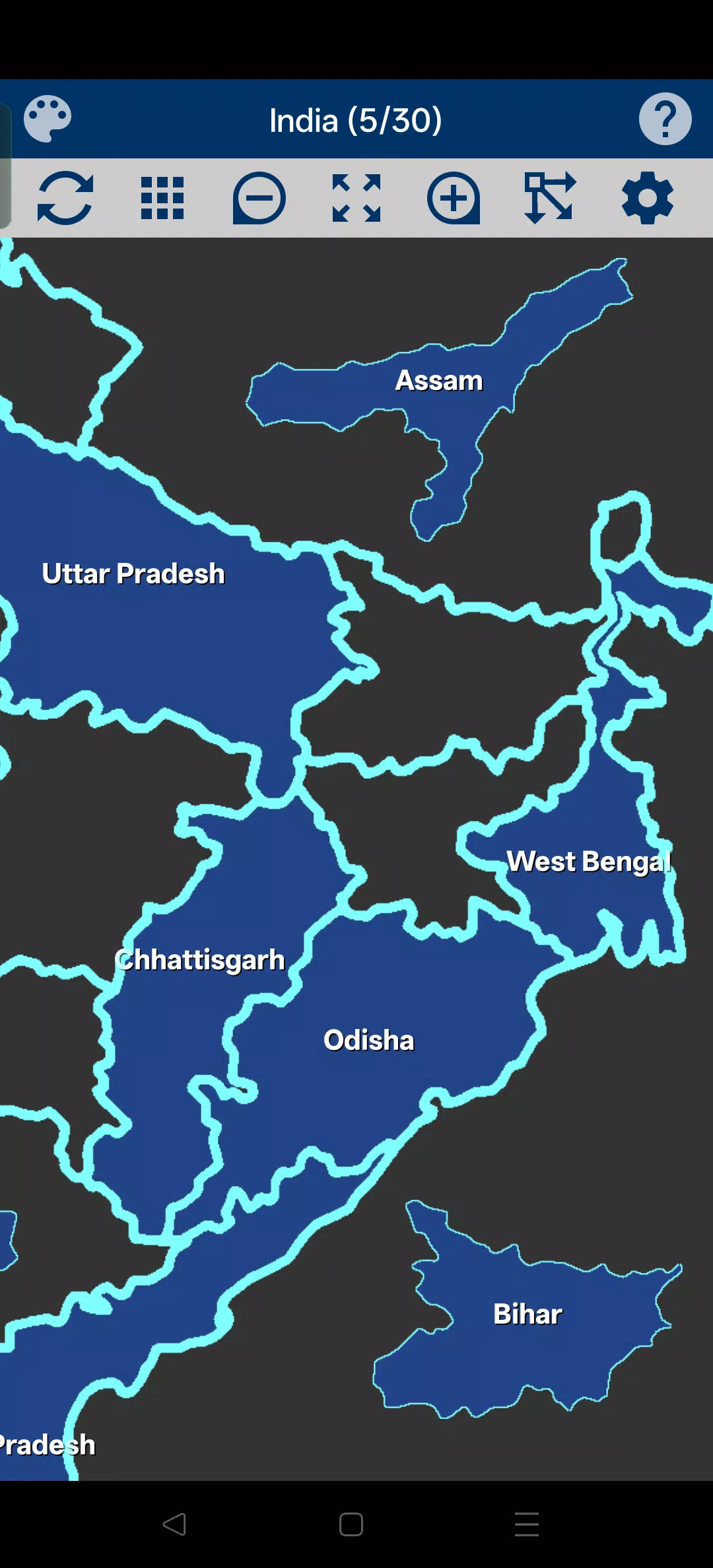 India Map Puzzle Screenshot 4