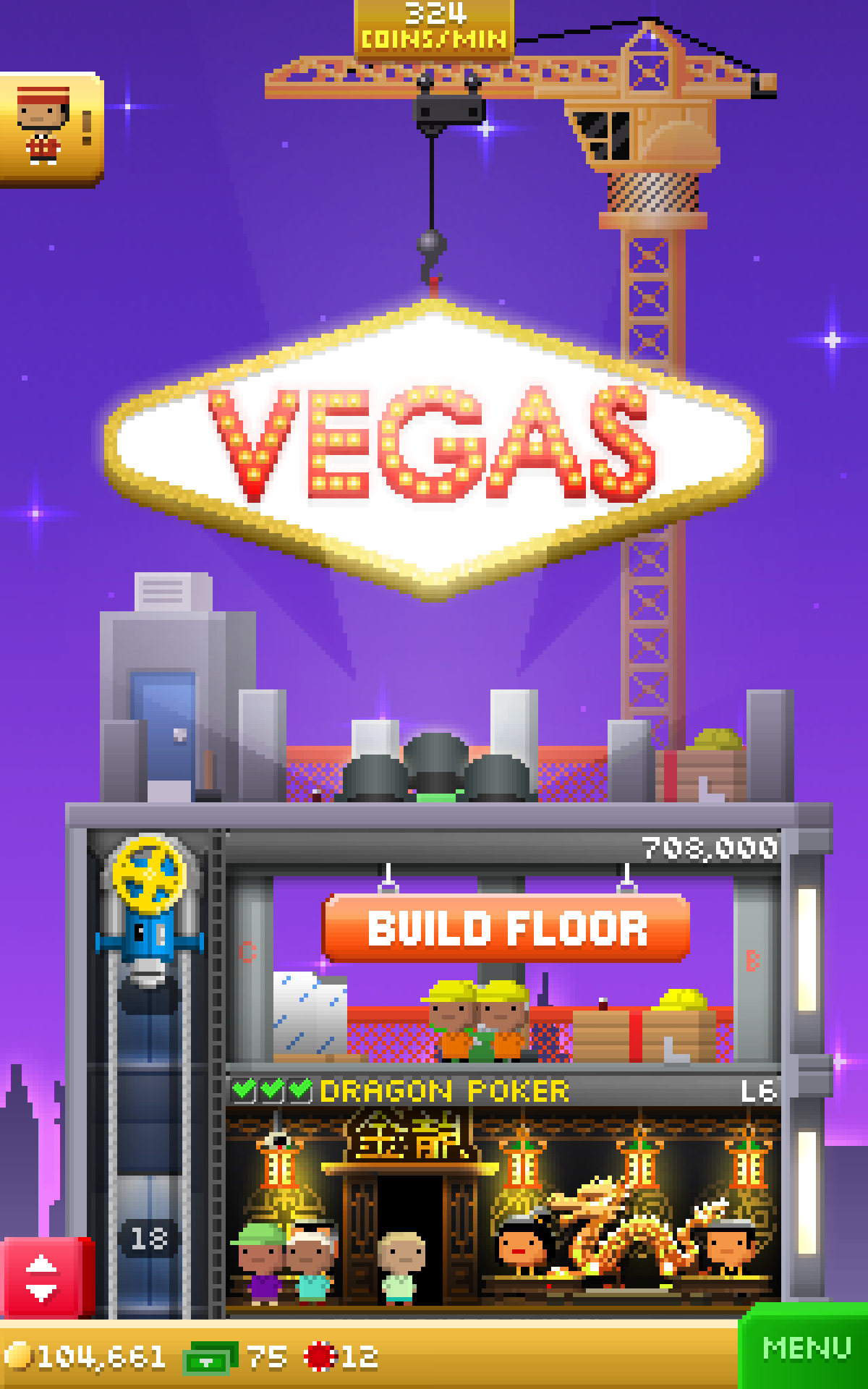 Tiny Tower Vegas Screenshot 10