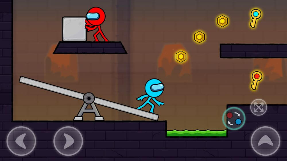 Red and Blue Stick: Animation Screenshot 2