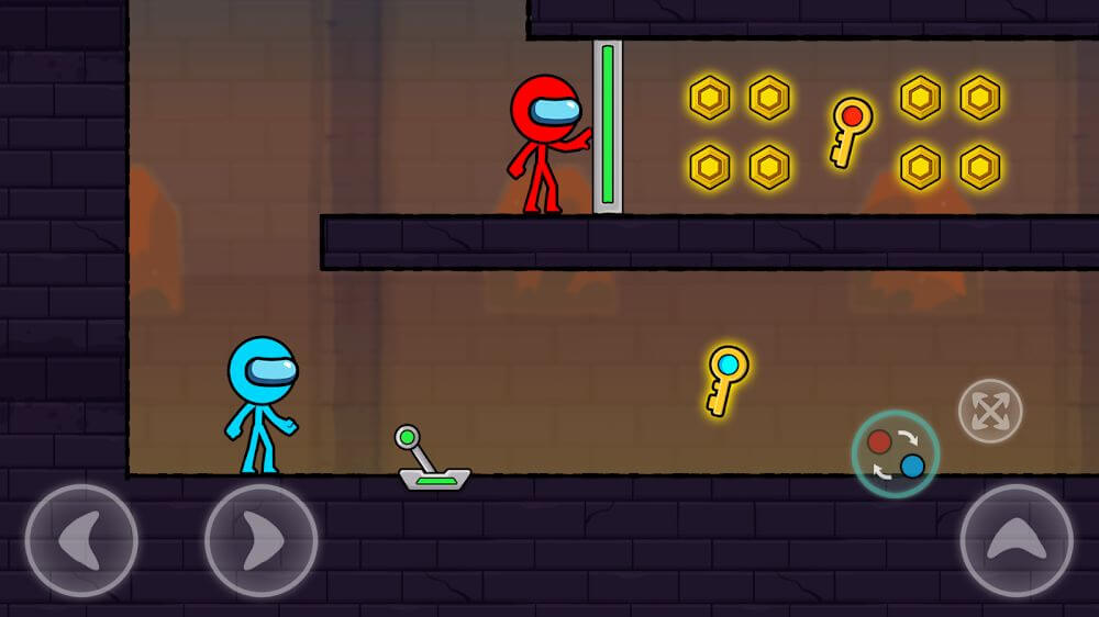 Red and Blue Stick: Animation Screenshot 1