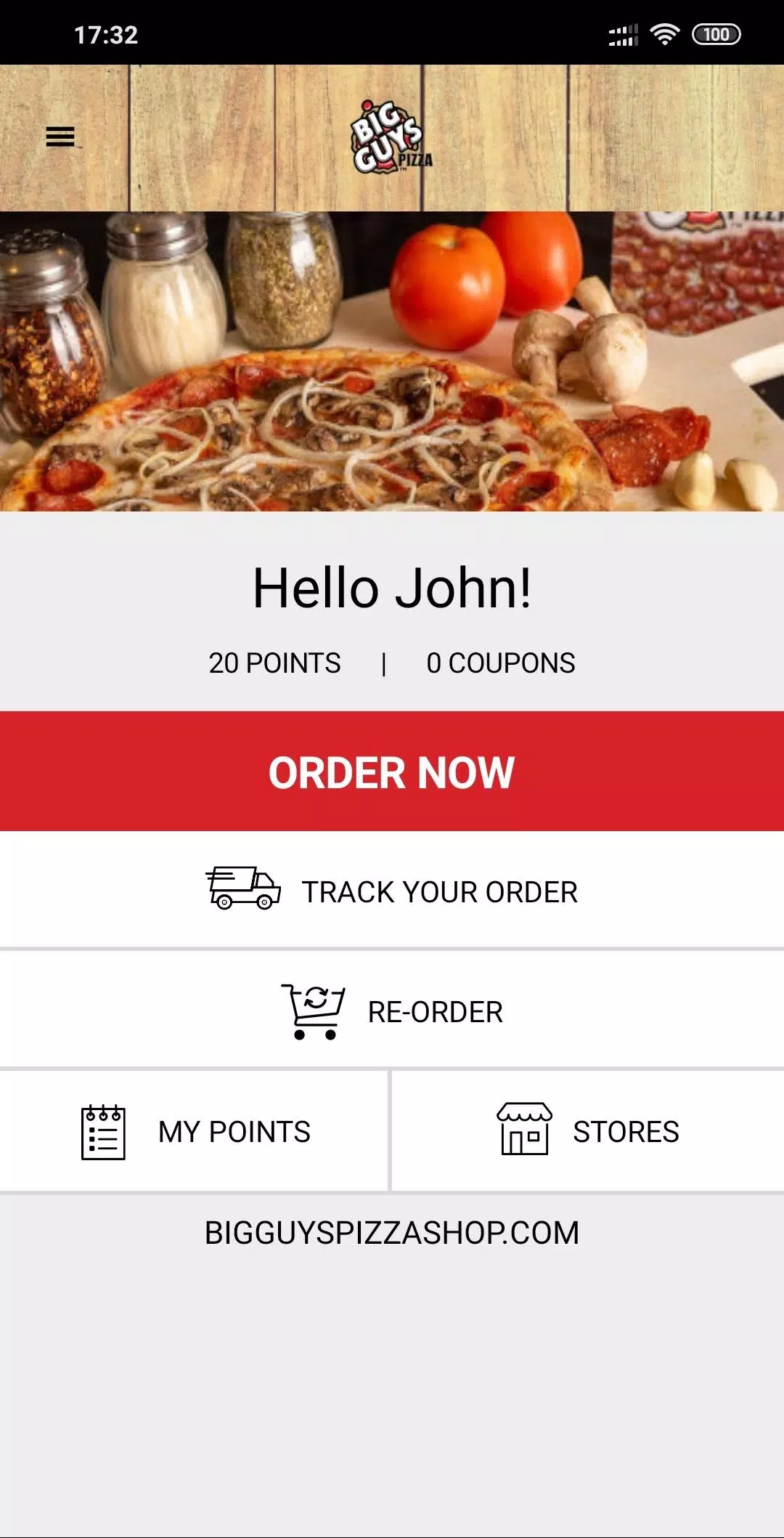 Big Guys Pizza Screenshot 1