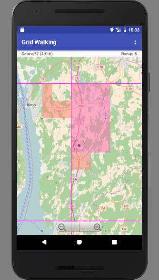 Grid Walking Screenshot 1