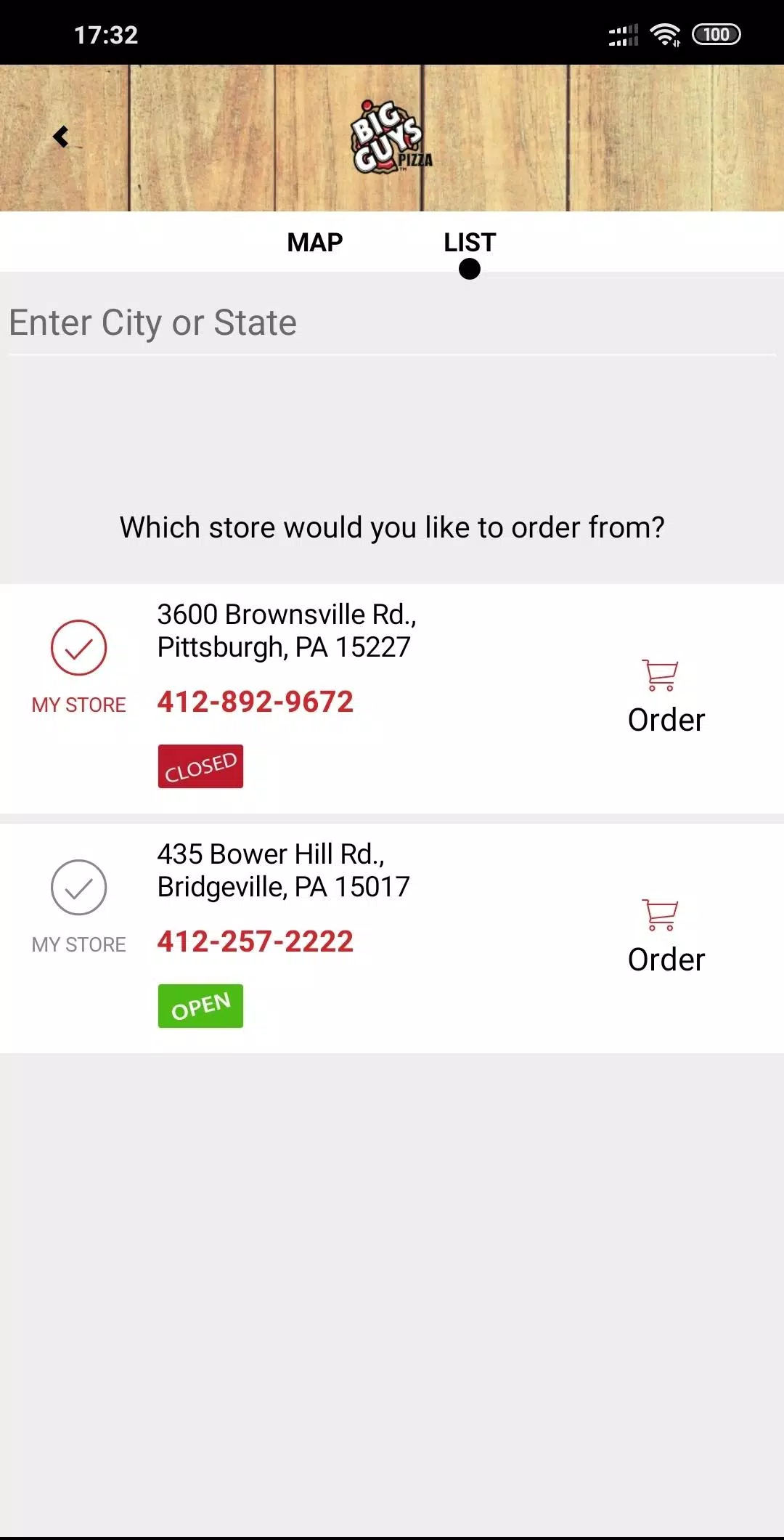 Big Guys Pizza Screenshot 3