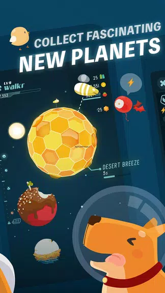 Walkr: Fitness Space Adventure Screenshot 2