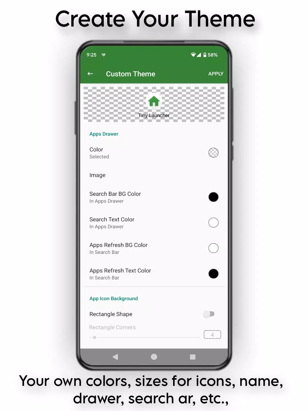 Tiny Launcher Screenshot 3