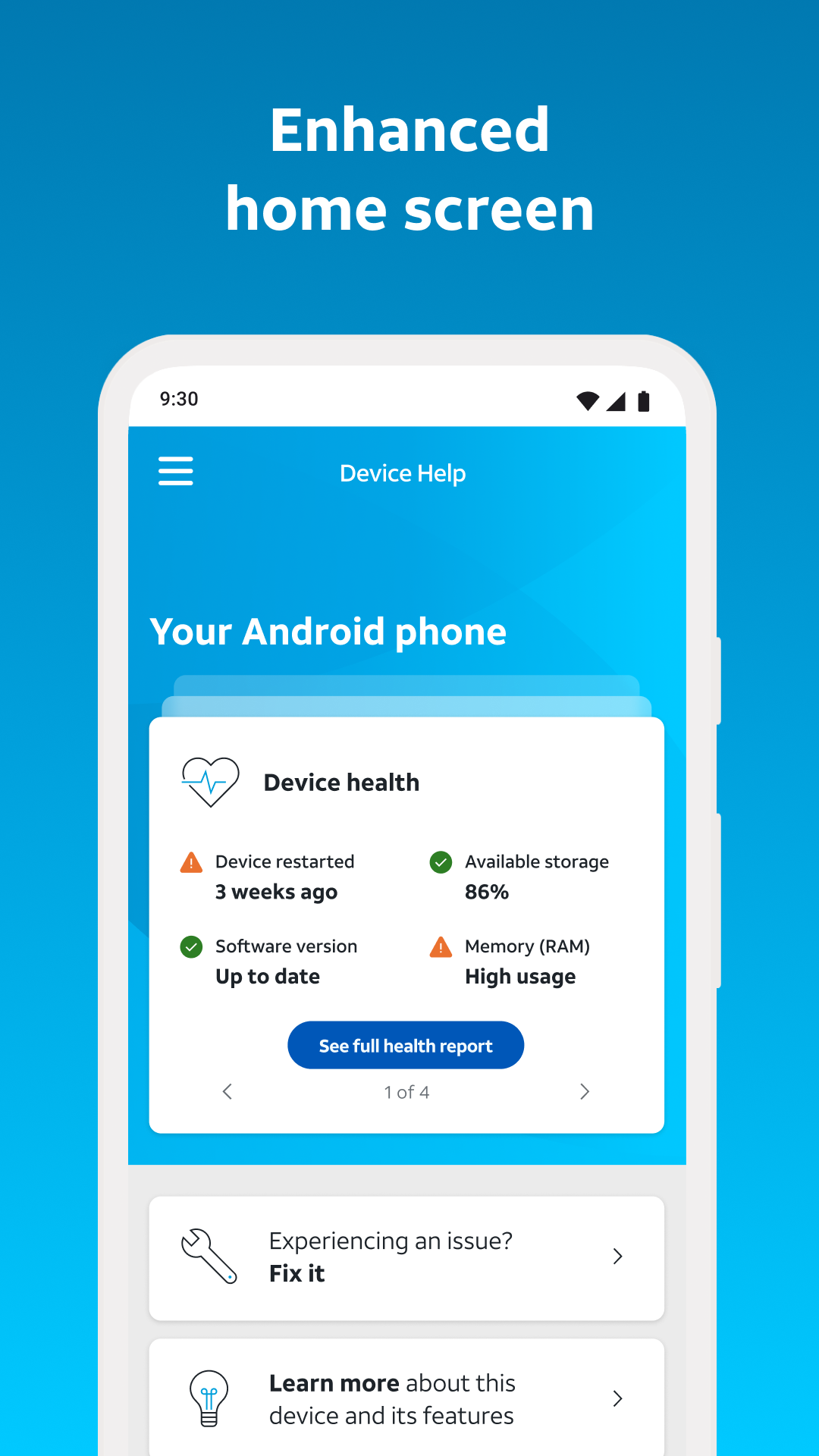 AT&T Device Help Screenshot 2
