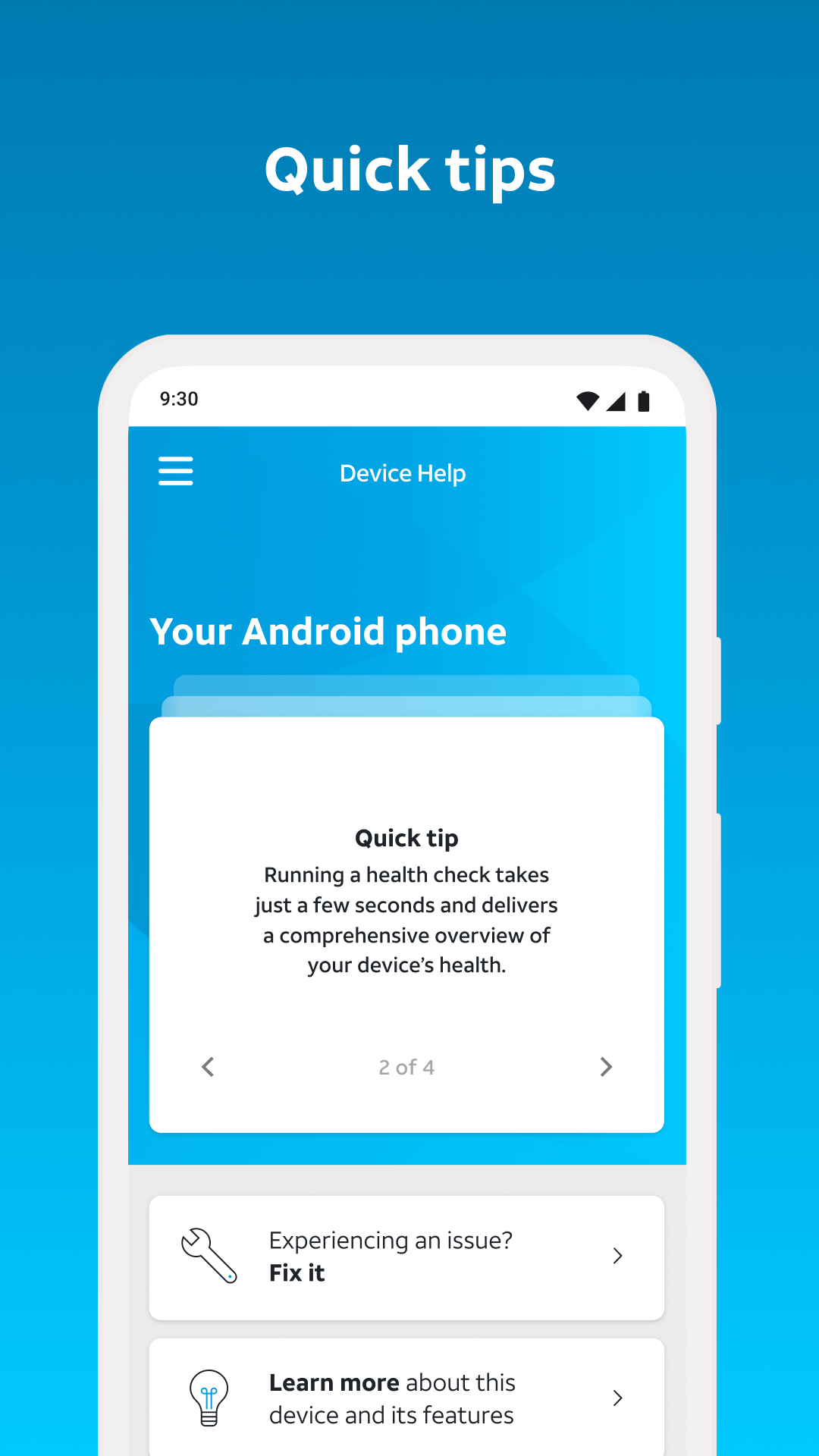 AT&T Device Help Screenshot 3