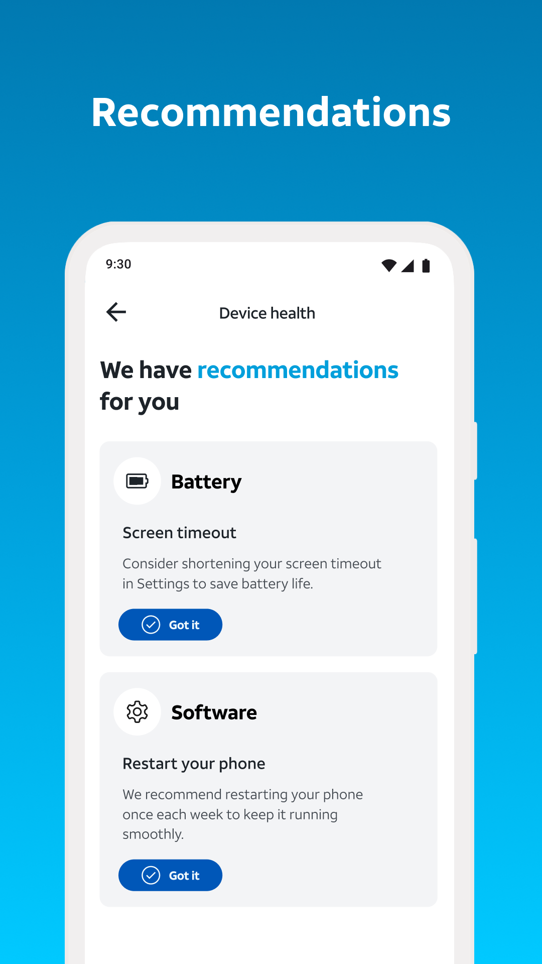 AT&T Device Help Screenshot 7