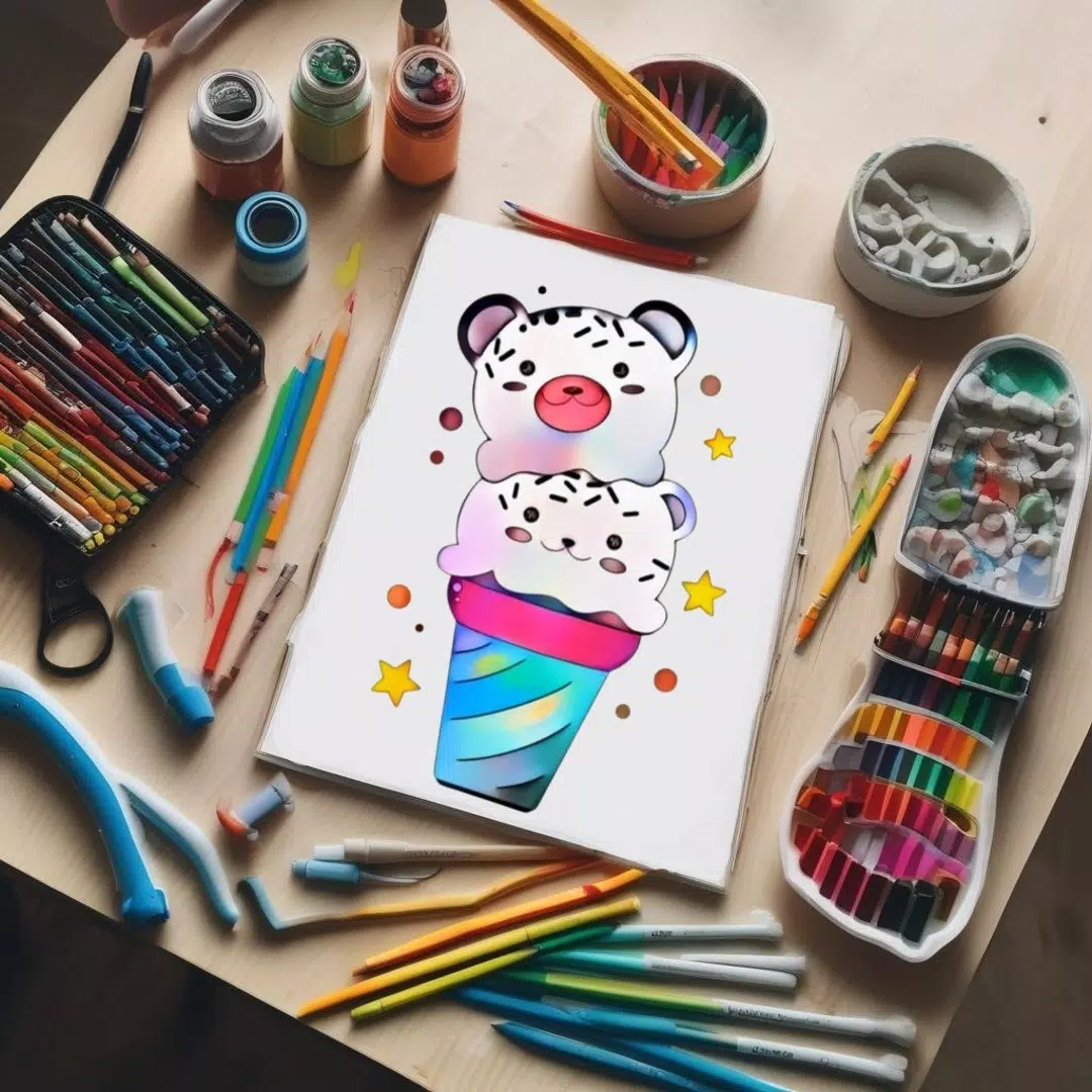 Coloring Image Kawaii Screenshot 3