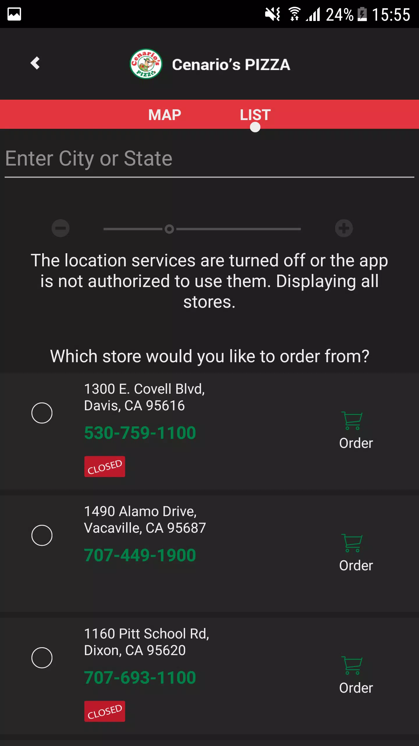 Cenario's Pizza Screenshot 3