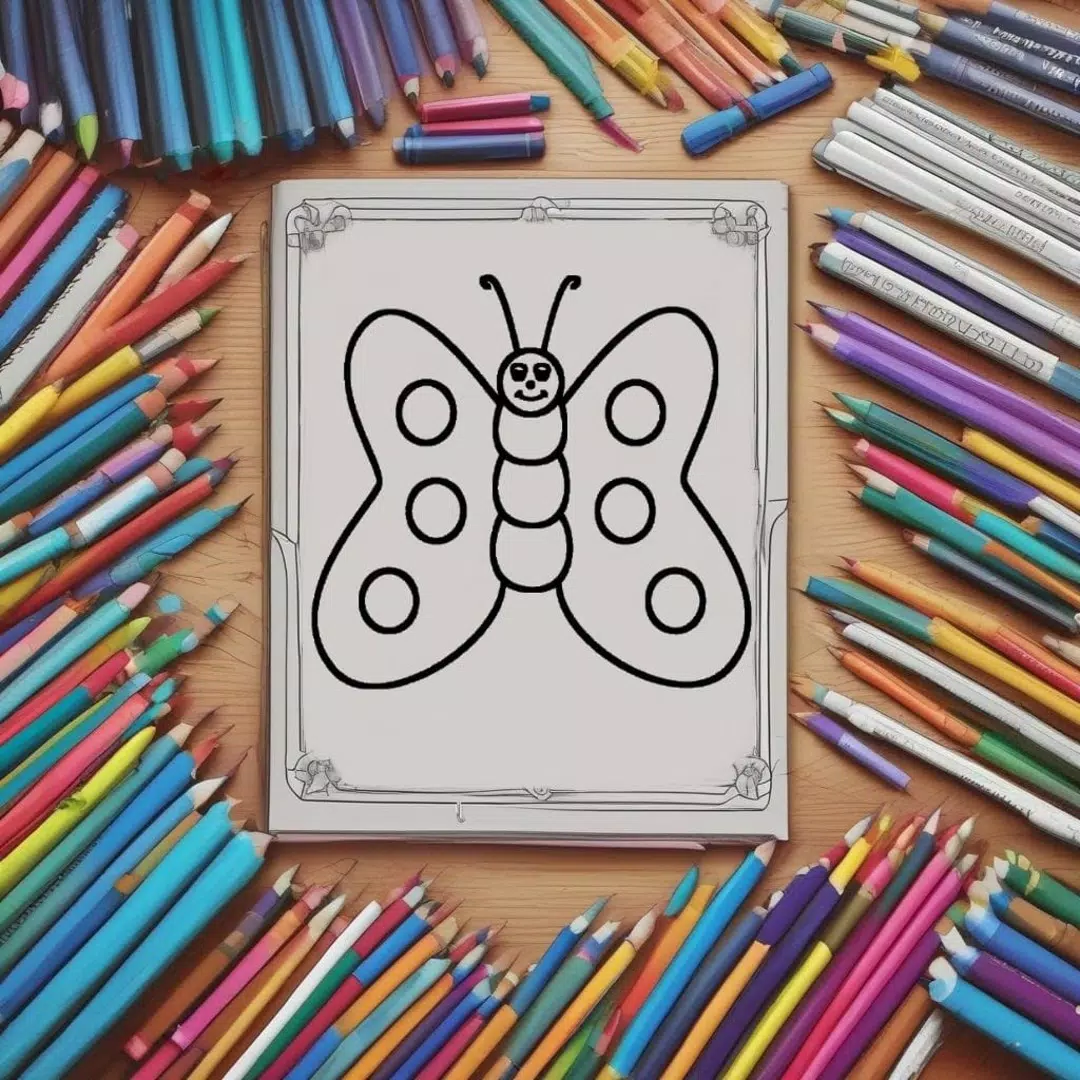 Coloring Butterflys Screenshot 8