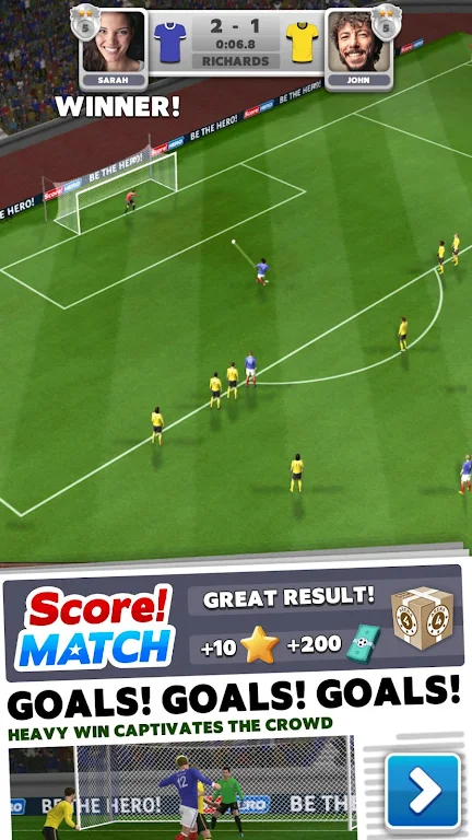 Score! Match - PvP Soccer Screenshot 3