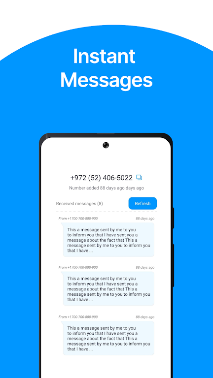 Receive SMS Online Temp Number Screenshot 3