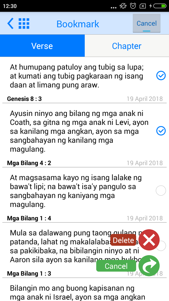 Holy Bible in Filipino Screenshot 2