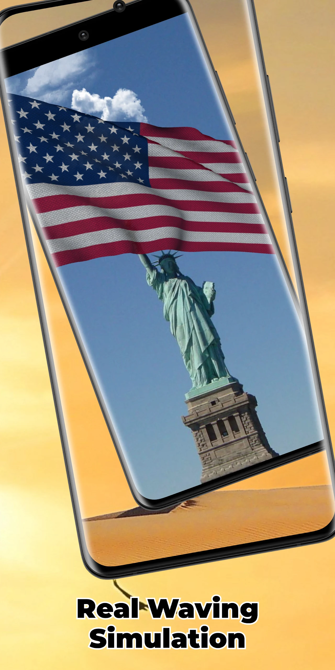 US Flag Live Wallpaper Screenshot 4