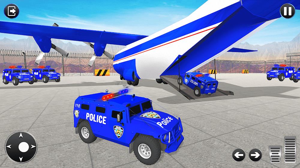Grand Police Transport Truck Screenshot 4
