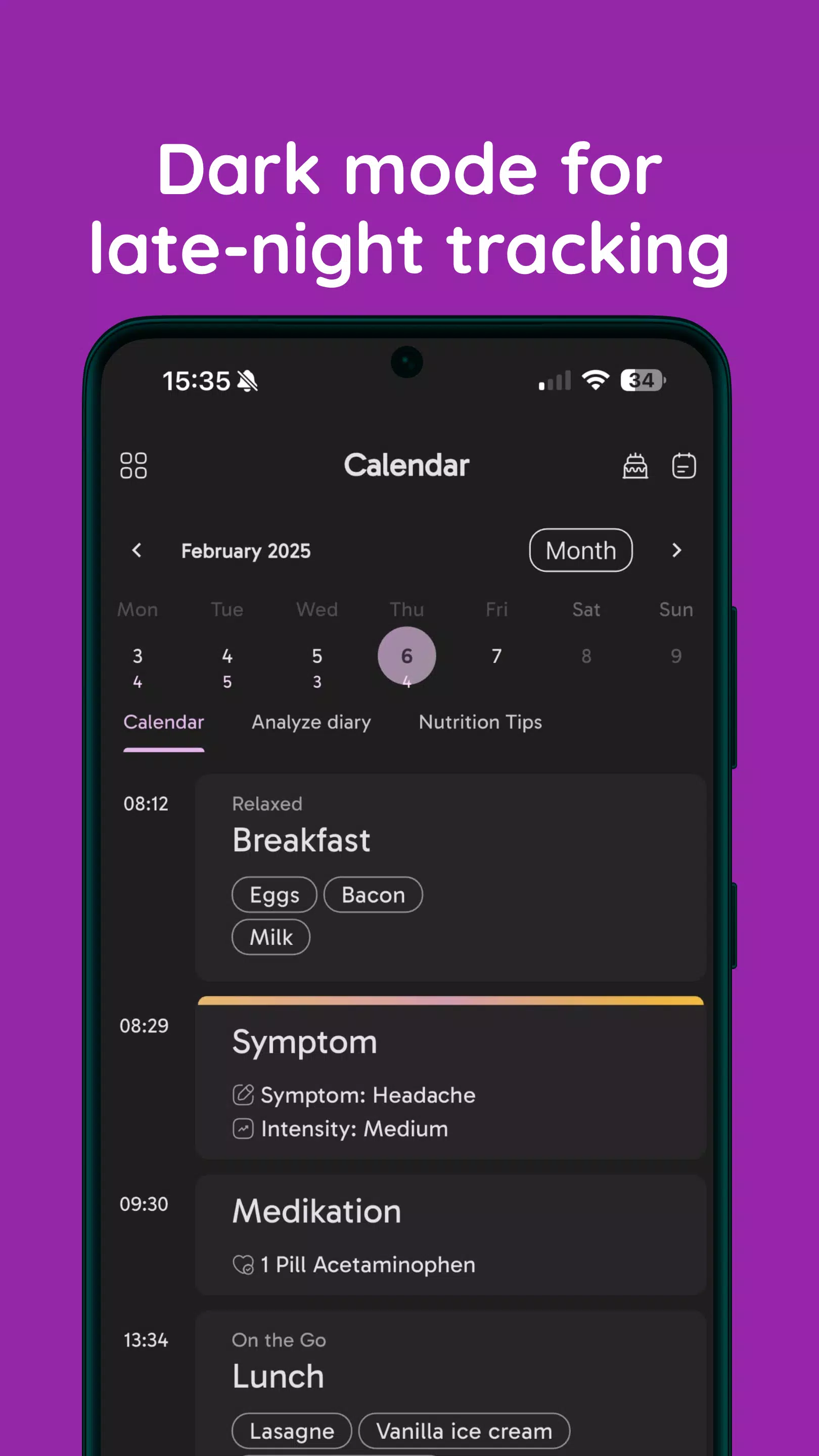 FoodLog Screenshot 7