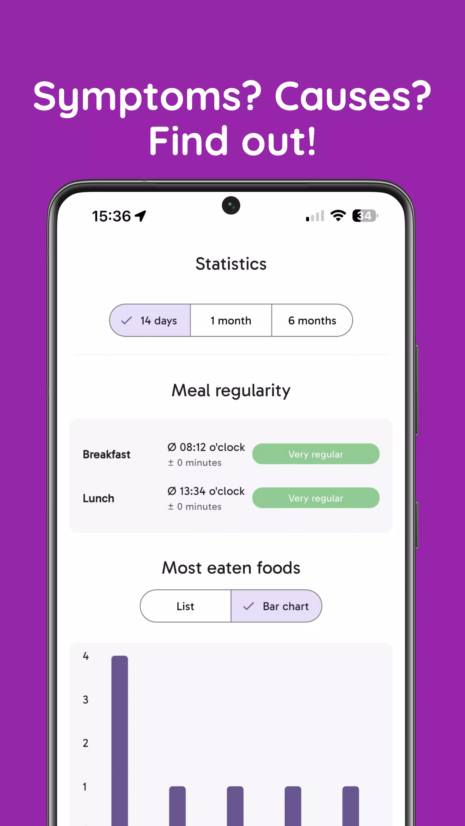 FoodLog Screenshot 2